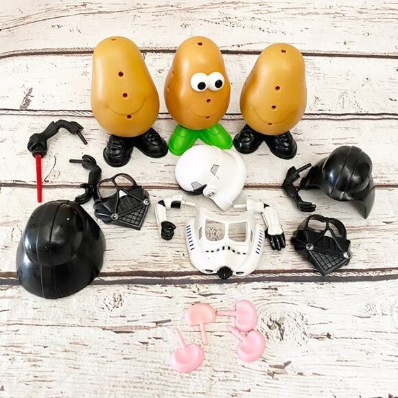 STAR WARS Mr Potato Head Darth Vader Storm Trooper Bundle - Picture 3 of 7